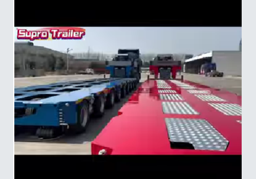 Supro Hydraulic Modular Trailer: Built for the Biggest Jobs