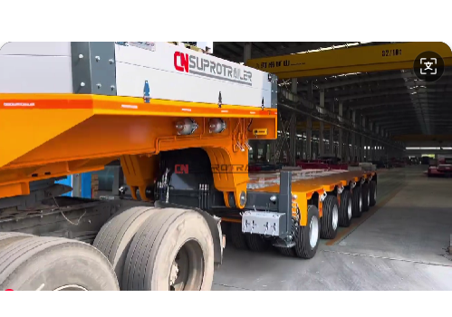 Supro Hydraulic Modular Trailers: Built for Heavy Transport Excellence