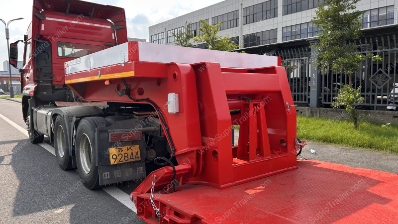 Detachable Gooseneck Lowbed Trailer