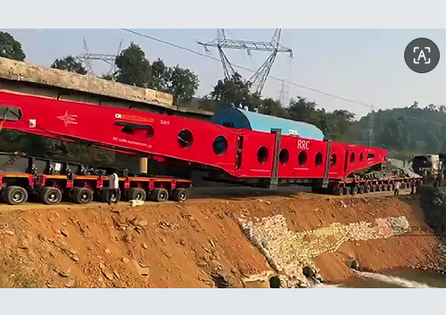 SuproTrailer Girder Bridge Supporting RRC’s Heavy Haul Projects in India