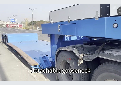 SuproTrailer: Perfect for Heavy Transport with Detachable Gooseneck