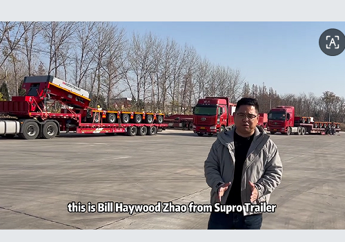 SuproTrailer:  Shipped to Chile for Successful Heavy Transport