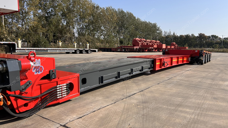 1.4m Width, Detachable Head Extendable Drop Deck Bed