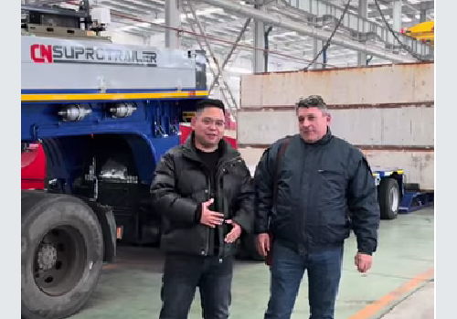 SuproTrailer Welcomes French Client for Modular Trailer Inspection