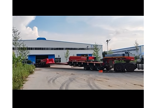 SuproTrailer: Boosting Drop Deck Bed Capacity to 350 Tons