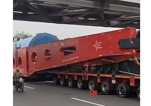 SuproTrailer Heavy Transporter: Quality You Can Trust for Transformer & Stator Transport