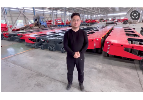 SuproTrailer Split-Structure Hydraulic Modular Trailer: Flexible Configuration & Cost-Effective