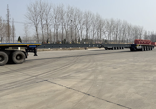 3 Units of Extendable Trailer for South American Market