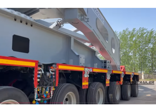SuproTrailer: Mastering the Art of Girder Bridge Transport