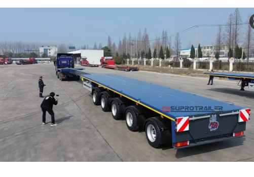 SuproTrailer: Redefining Heavy Transport with 40-Meter Extendable Trailers